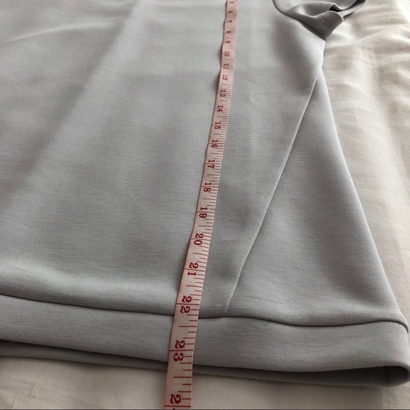 Yaya Short Sleeve Top in Light Grey - Picture 6 of 6